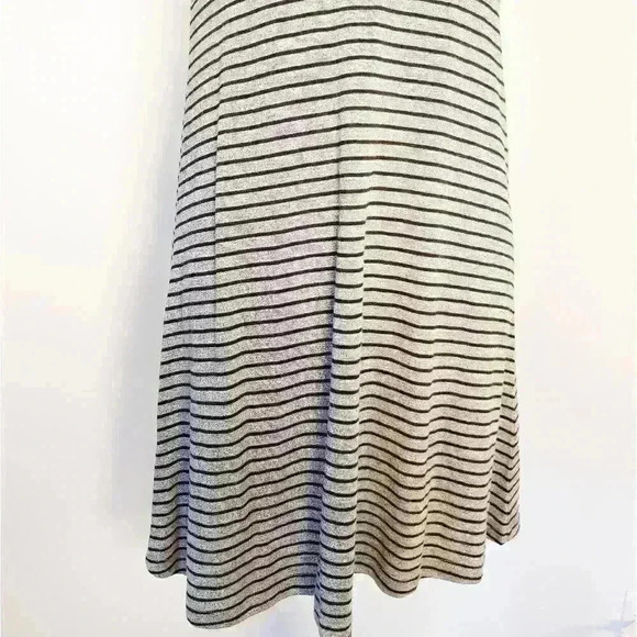 MADEWELL Highpoint Tank Striped Dress Gray XXS - Picture 6 of 10